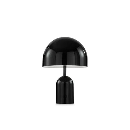 Rechargeable Chrome Table Lamp Dimmable Wireless LED Dome Light