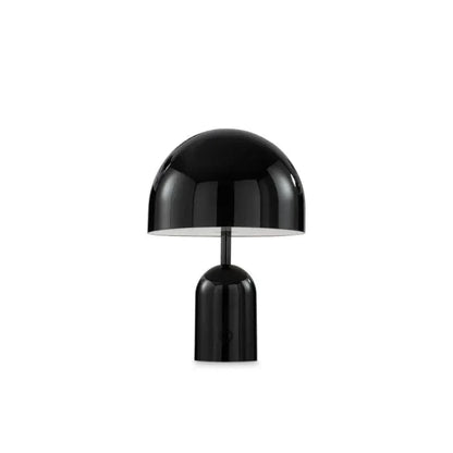 Rechargeable Chrome Table Lamp Dimmable Wireless LED Dome Light