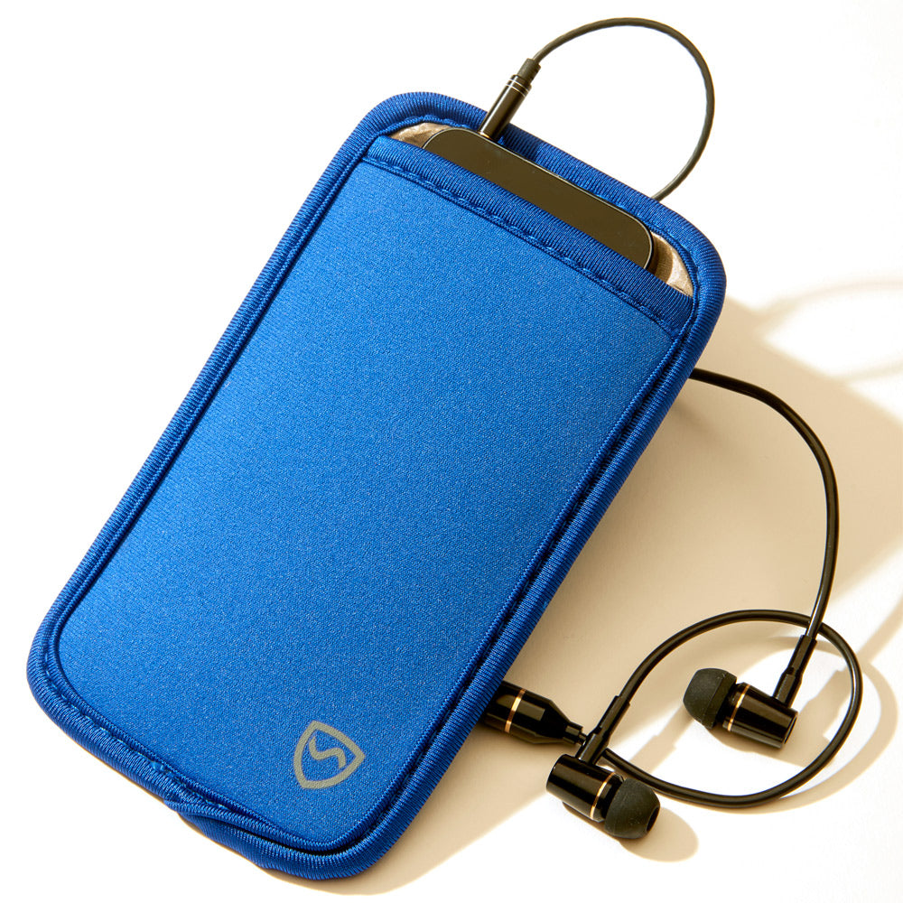 Pochette pour téléphone SYB – Étui de protection anti-ondes électromagnétiques pour téléphone | Bloque jusqu'à 99 % des radiations