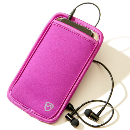 Pochette pour téléphone SYB – Étui de protection anti-ondes électromagnétiques pour téléphone | Bloque jusqu'à 99 % des radiations