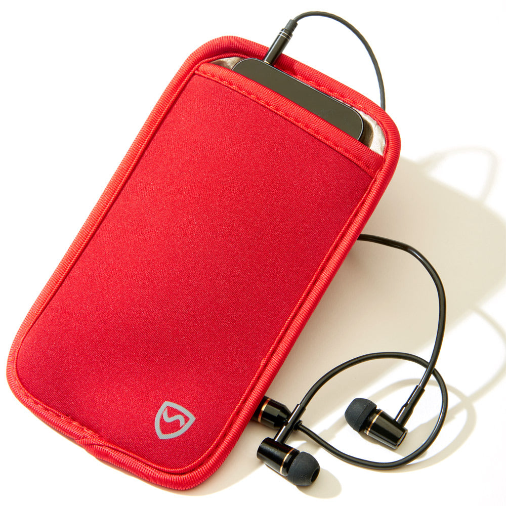 Pochette pour téléphone SYB – Étui de protection anti-ondes électromagnétiques pour téléphone | Bloque jusqu'à 99 % des radiations