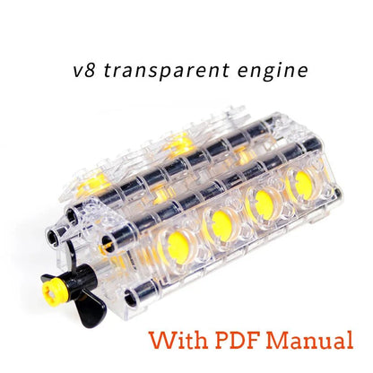 Motor and Electronics Kit | Educational DIY Accessories for Building Block Train