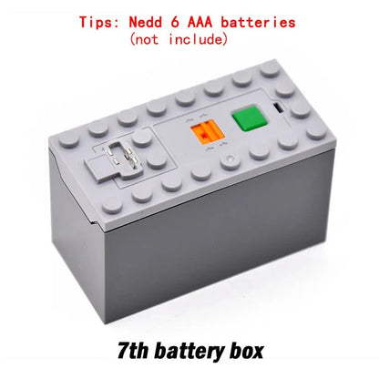 Motor and Electronics Kit | Educational DIY Accessories for Building Block Train