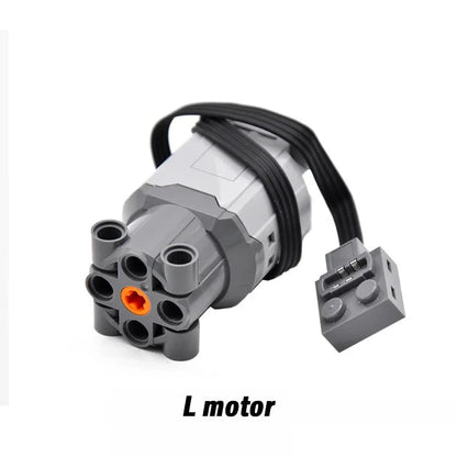 Motor and Electronics Kit | Educational DIY Accessories for Building Block Train