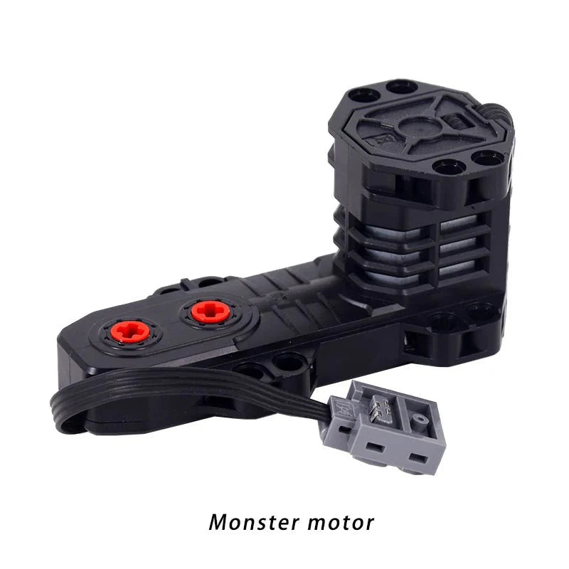 Motor and Electronics Kit | Educational DIY Accessories for Building Block Train
