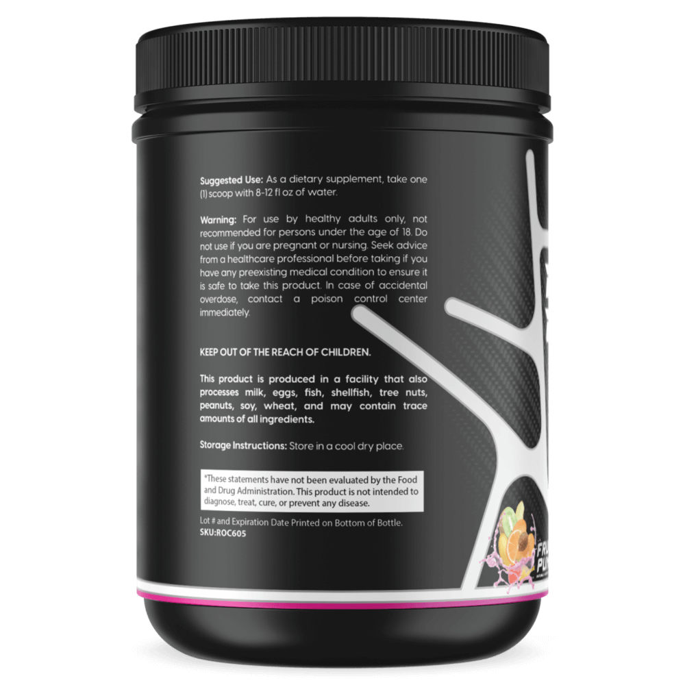 Pre-Workout Fruit Punch | Creatine, Nitric Oxide & Amino Acids | ONE ZTRIKE by ZNETICS
