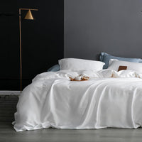 Karen Solid Color Lyocell Duvet Cover Set