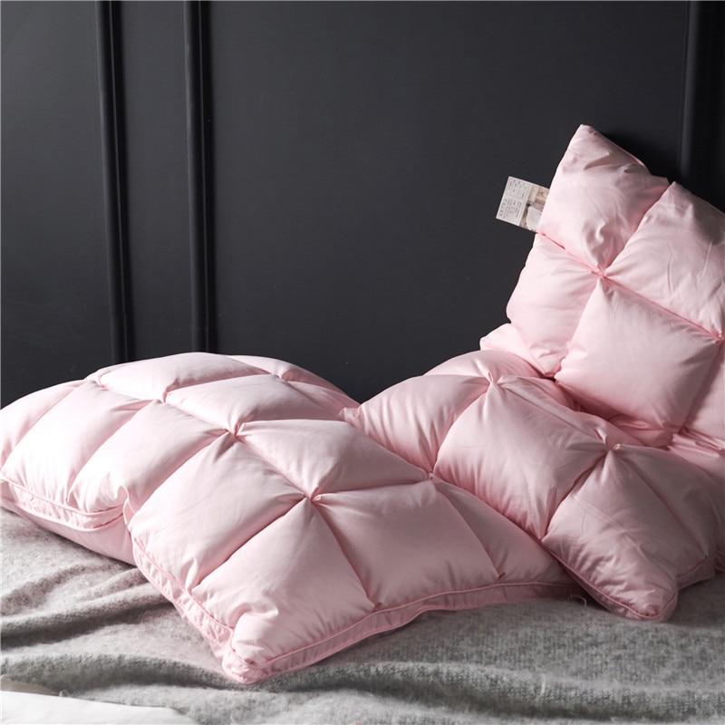 Lot de 2 oreillers en duvet d'oie Giancarlo