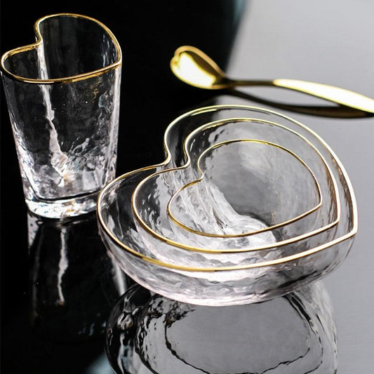 Heart-Shaped Bowl & Cup