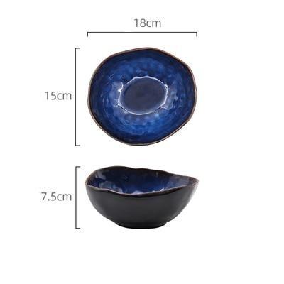 Cuenco Hondo de Porcelana Europea