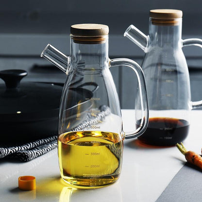 Modern Heat-Resistant Oil Bottle