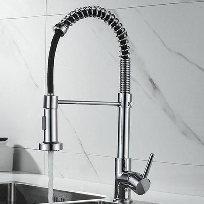 Johannes Swivel Spout Pull-Down Single-Hole Kitchen Sink Faucet