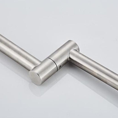 Robinet de cuisine pliable rétractable à trou unique Edison