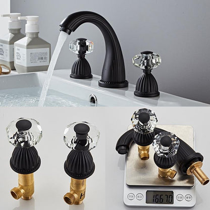 Samira Three-Hole Bathroom Faucet