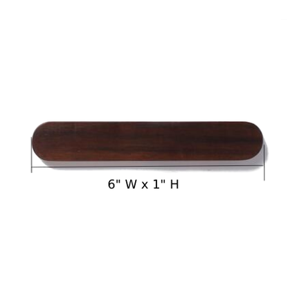 Wooden Magnetic Key Holder Wall Mount Adhesive Key Rack Organizer
