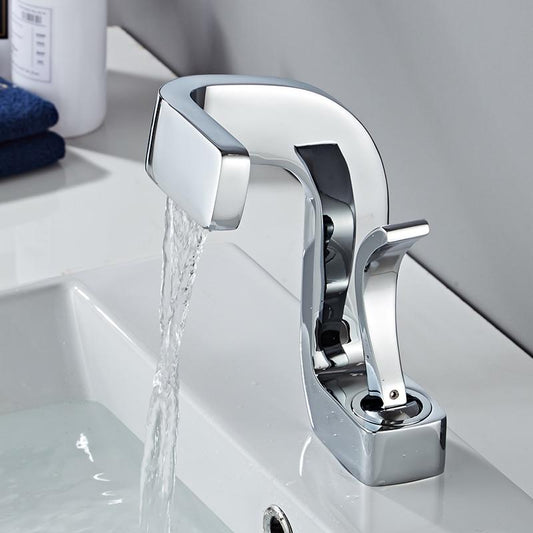 Robinet de salle de bain moderne monotrou Francis