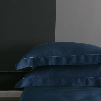 Karen Solid Color Lyocell Duvet Cover Set