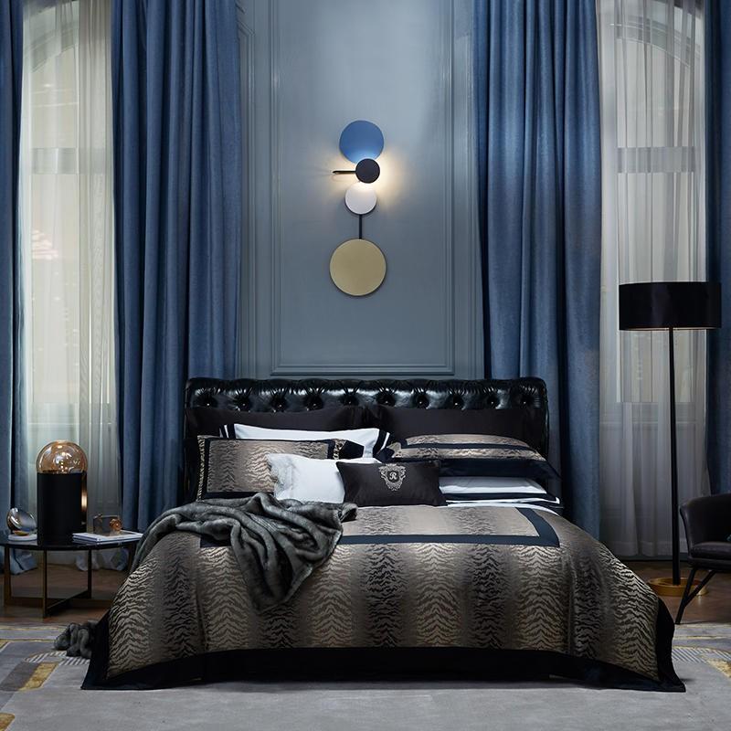 Mia Gradient Modern Premium High End 1200TC Duvet Cover Set 100% Cotton