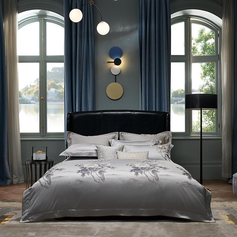 Mia Gradient Modern Premium High End 1200TC Duvet Cover Set 100% Cotton