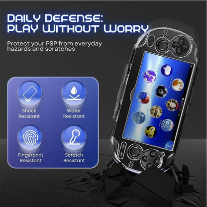 Protective Crystal Case for PS Vita 1000 | Transparent TPU Full Cover Shell