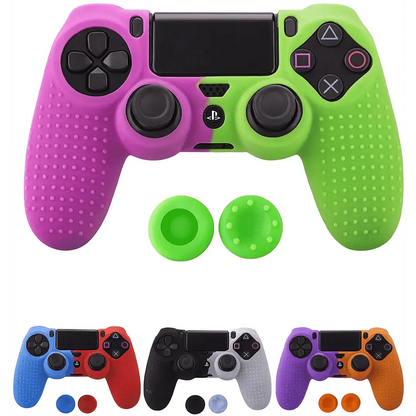 PS4 Controller Silicone Cover | Soft Protective Skin for PlayStation 4 Gamepad