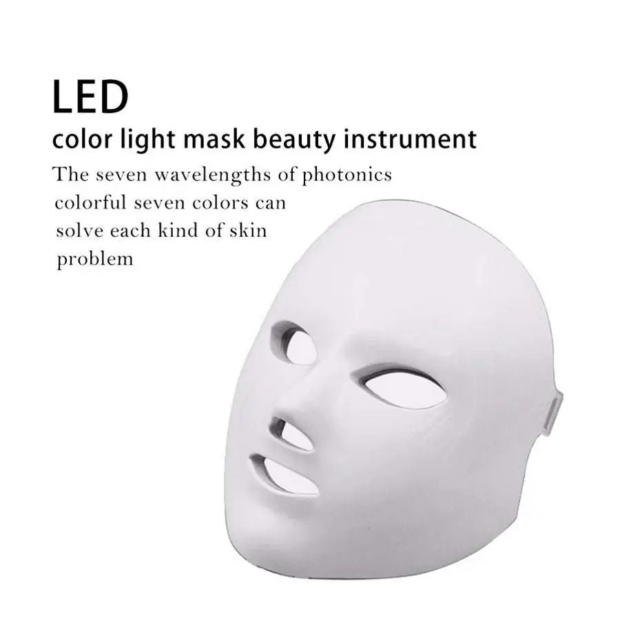 Purple LED Mask Skin Care Facial Beauty Device