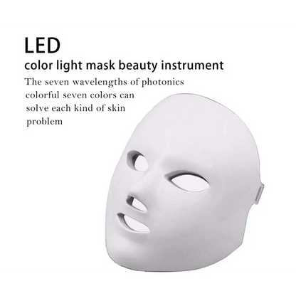 Purple LED Mask Skin Care Facial Beauty Device