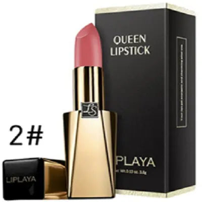 Luxury Platinum Waterproof Matte Lipstick in 6 Colors