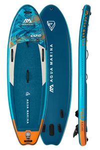 Aqua Marina RAPID 9'6" Inflatable Paddle Board River SUP