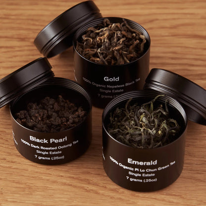 Coffret Découverte Mini Thé de Rare Leaves, Origine Unique