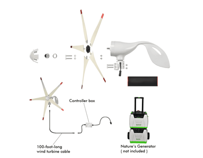 Refurbished - Nature's Generator Wind Turbine