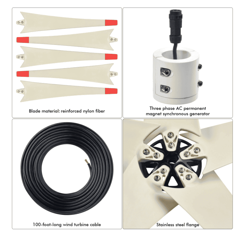Refurbished - Nature's Generator Wind Turbine