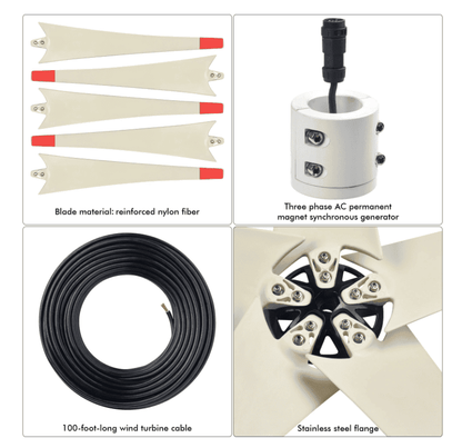 Refurbished - Nature's Generator Wind Turbine