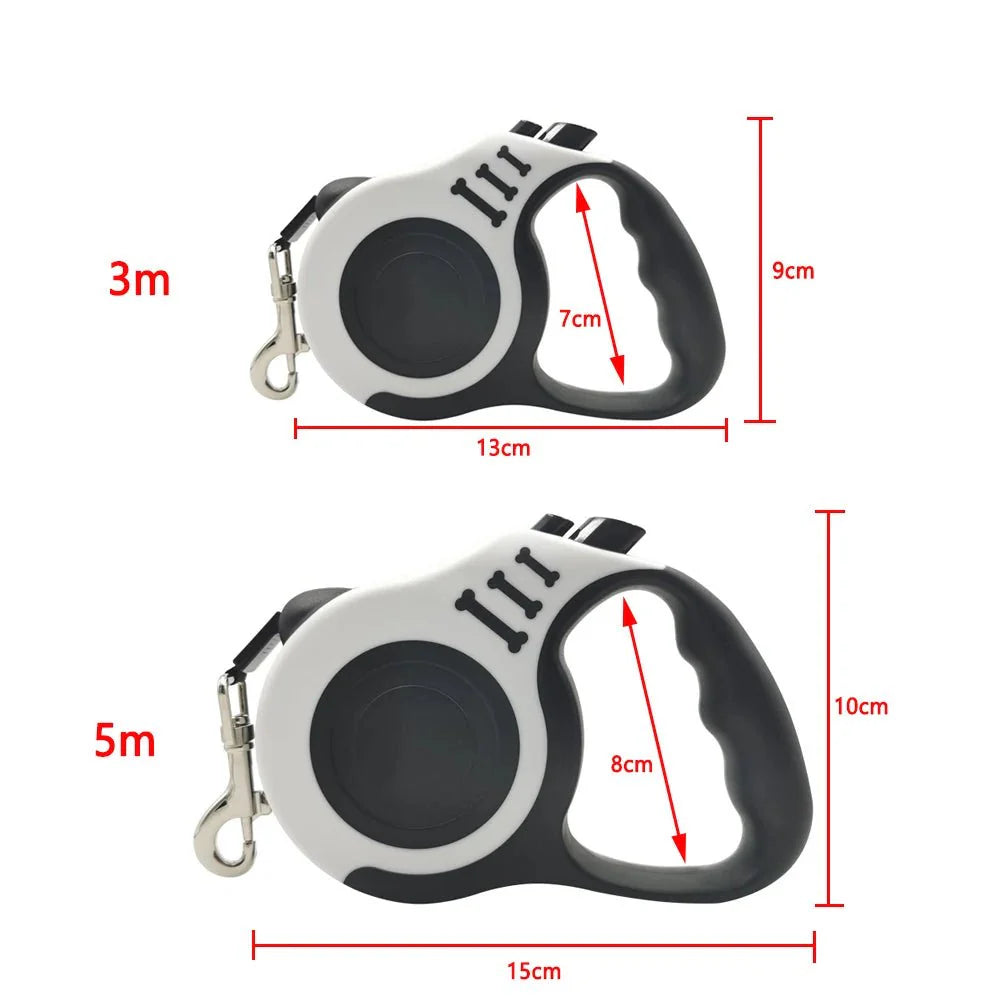 Retractable Dog Leash Strong Nylon Lead