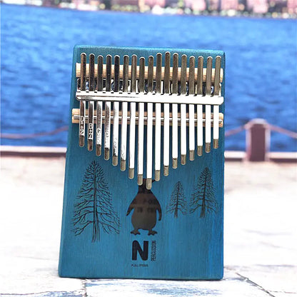 Wholesale Kalimba Thumb Piano with 17 Notes and Designs