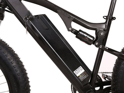 X-Treme Rocky Road 48 Volt 17 Amp Fat Tire Electric Mountain Bicycle