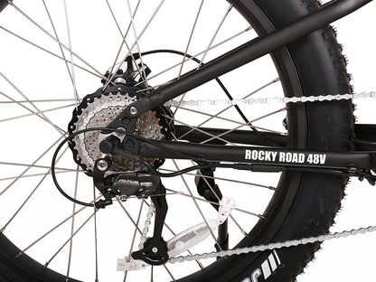 X-Treme Rocky Road 48 Volt 17 Amp Fat Tire Electric Mountain Bicycle