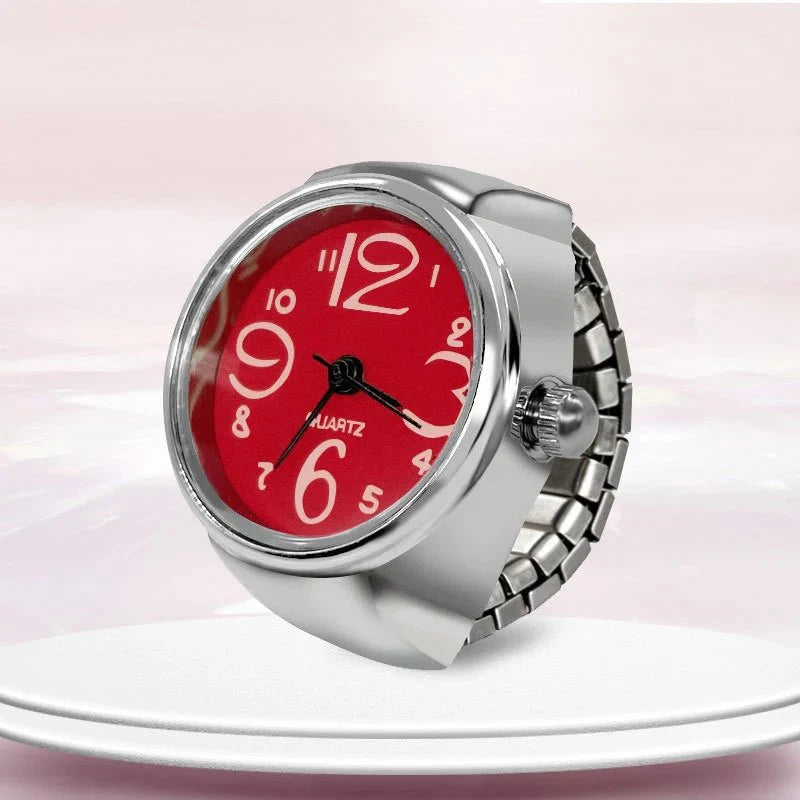 Roman Numeral Punk Gothic Finger Clock Jewelry