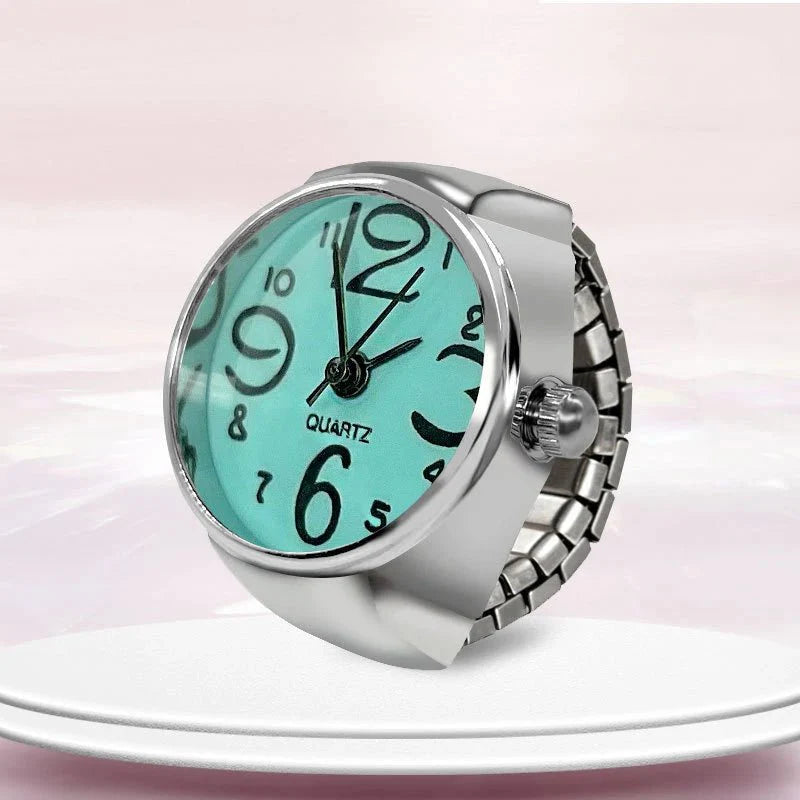 Roman Numeral Punk Gothic Finger Clock Jewelry