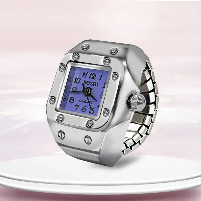 Roman Numeral Punk Gothic Finger Clock Jewelry