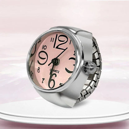 Roman Numeral Punk Gothic Finger Clock Jewelry
