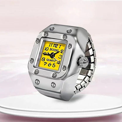 Roman Numeral Punk Gothic Finger Clock Jewelry