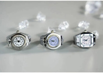 Roman Numeral Punk Gothic Finger Clock Jewelry