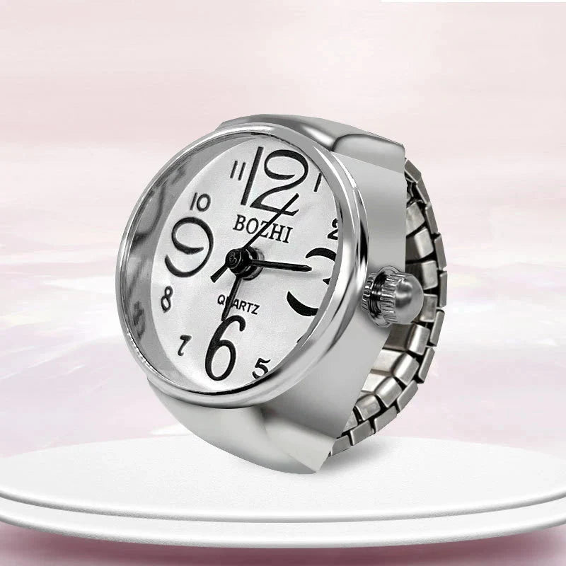 Roman Numeral Punk Gothic Finger Clock Jewelry