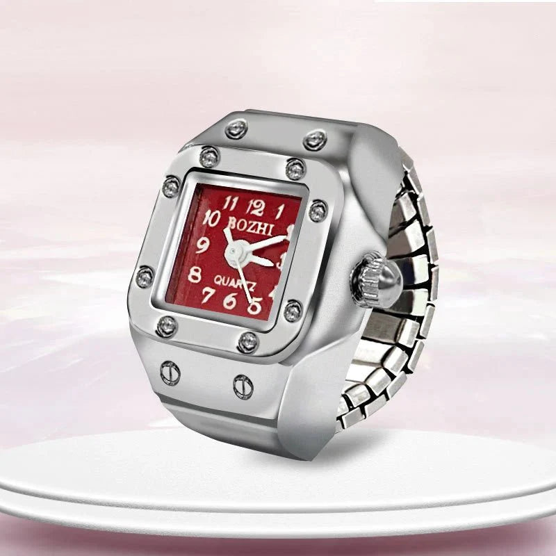 Roman Numeral Punk Gothic Finger Clock Jewelry