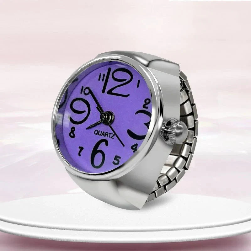Roman Numeral Punk Gothic Finger Clock Jewelry