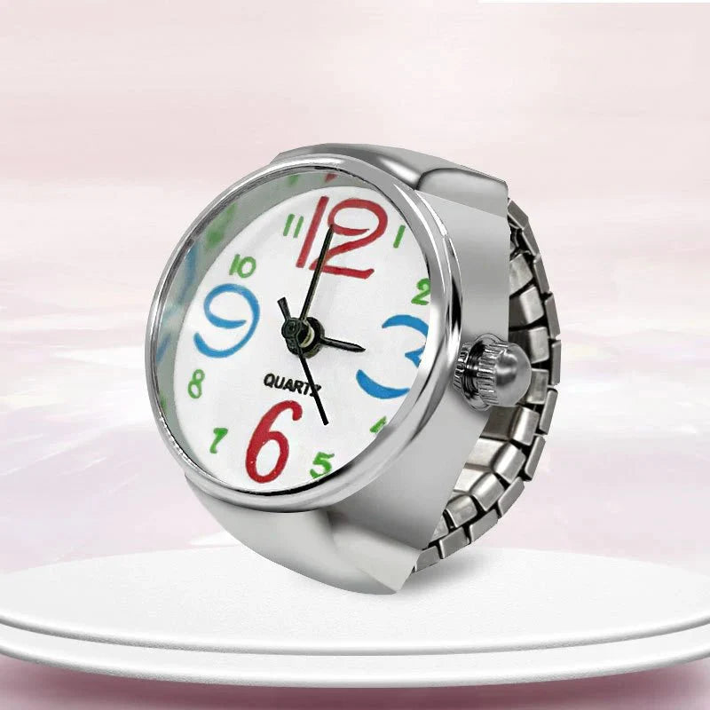 Roman Numeral Punk Gothic Finger Clock Jewelry
