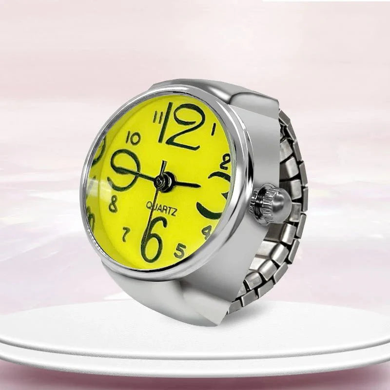 Roman Numeral Punk Gothic Finger Clock Jewelry