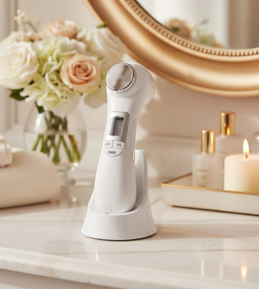 Dispositivo de belleza de masaje cutáneo LED 6 en 1