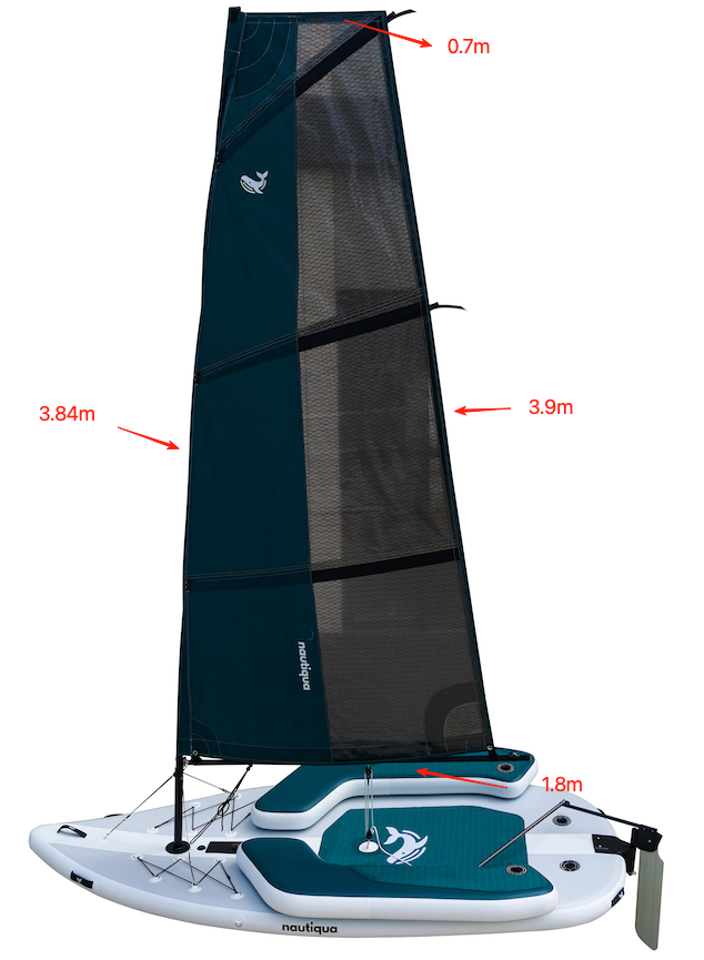 Nautiqua | STARSAIL | Inflatable 3 Chamber Sailing dinghy
